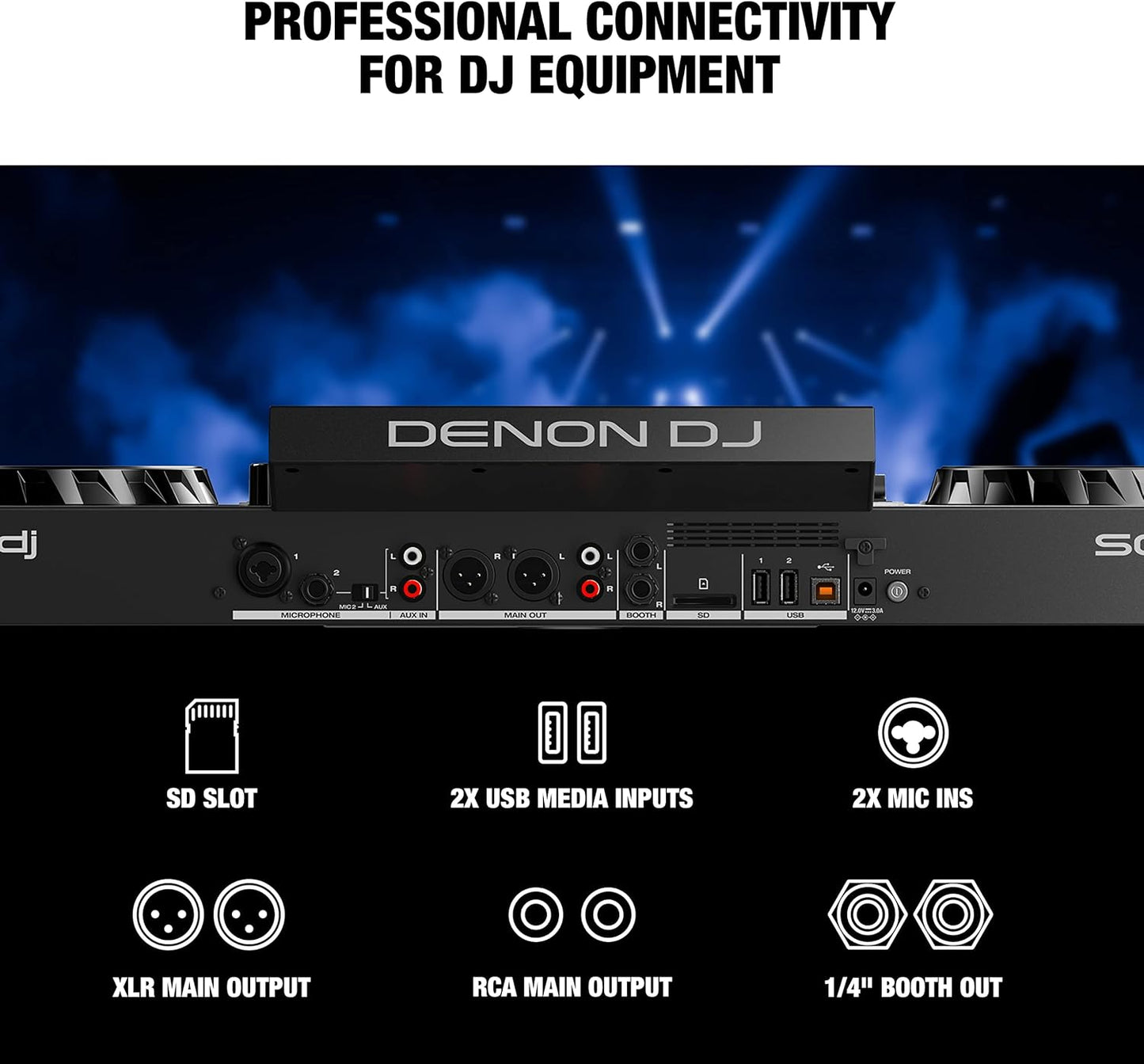 Denon DJ SCLIVE4 Standalone DJ Controller