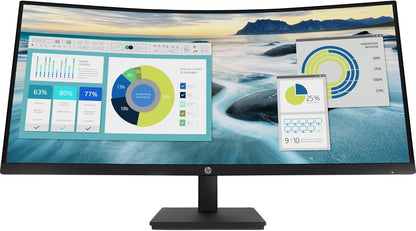 HP 21Y56AA 34" Curved WQHD USB-C Monitor