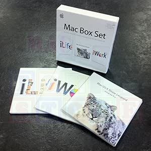 Apple MC582Z/A Mac Box Set Family Pack Snow Leopard (Old Version)
