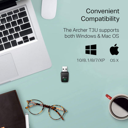TP-Link Archer T3U AC1300 MU-MIMO USB WiFi Adapter