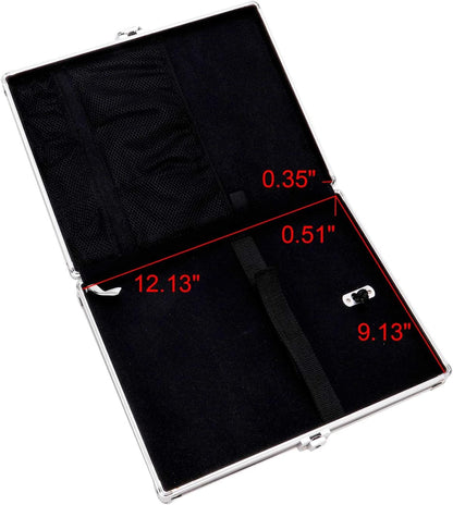 Vaultz VZ00151 Locking Storage Clipboard, Key Lock, Black