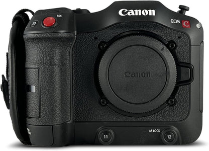 Canon EOS C70 Cinema Camera RF Lens Mount Bundle (Renewed)