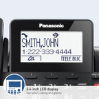 Panasonic KX-TGF852B Corded/Cordless Phone Call Block