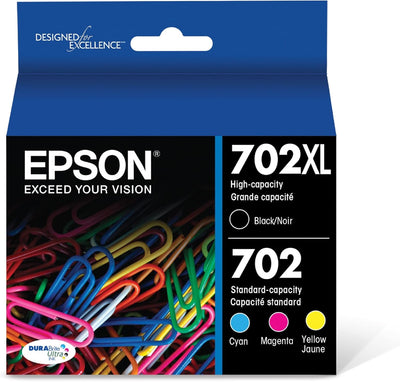 Epson T702XL-BCS DURABrite Ultra Ink High Capacity Combo Pack