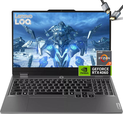 Lenovo LOQ 15 RTX 4060 Gaming Laptop Ryzen 7