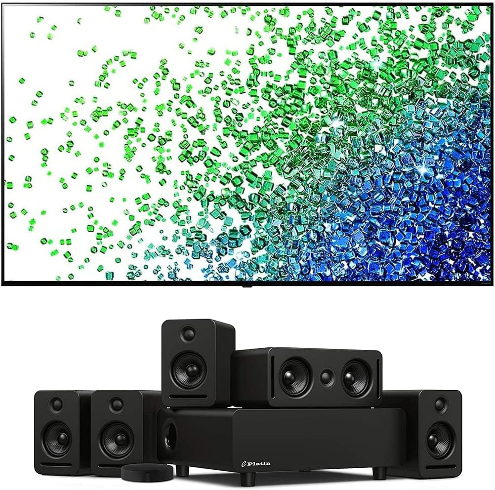 LG 55NANO80UPA 55" 4K NanoCell TV Platin Audio Bundle Used