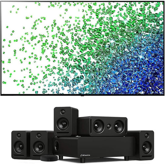 LG 55NANO80UPA 55" 4K NanoCell TV Platin Audio Bundle Used