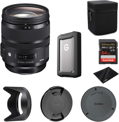 Sigma 24-70mm F2.8 Art Lens Kit for Canon EF
