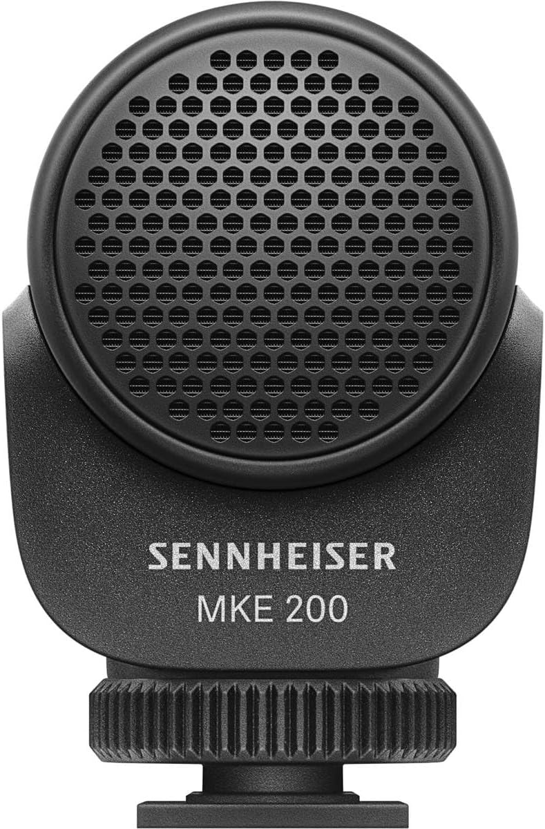 Sennheiser 508897 MKE 200 Microphone: On-Camera, Condenser