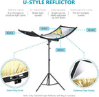 Neewer 10096860 Clamshell Lighting Reflector Kit