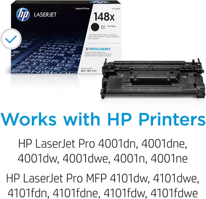 HP W1480X 148X Black Original Laserjet Toner Cartridge