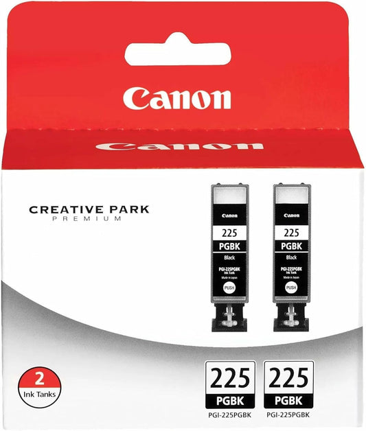 Canon 4530B007 PGI-225 Black Ink - Twin Pack - ChromaLife