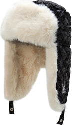 Spyder L QUILTD TRAPPER HAT Women's Faux Fur Ushanka
