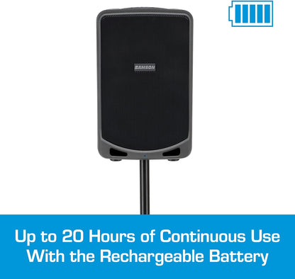 Samson SAXP106W Expedition XP106w Rechargeable Wireless Bluetooth PA