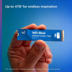 Western Digital WDS400T4B0E 4TB Blue SN5000 NVMe SSD Gen4