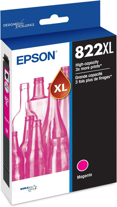 Epson T822XL320-S High Capacity Magenta Ink Cartridge