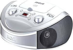 RCA Portable CD Player AM/FM Radio Boombox — main product image