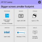 HP hp 17 8-Core i3 17.3