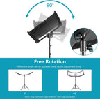 Neewer 10096860 Clamshell Lighting Reflector Kit