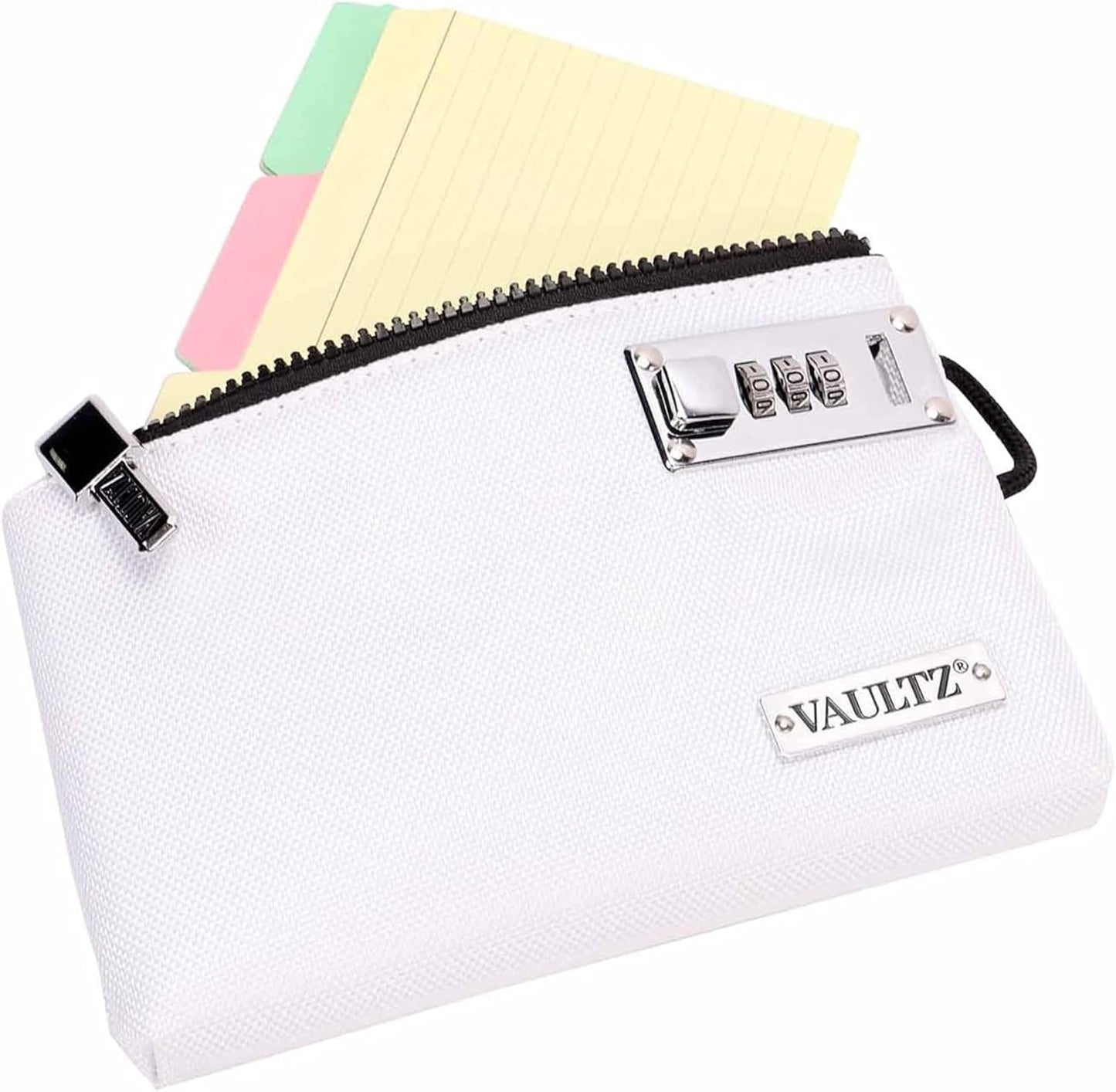 Vaultz VZ03988 5x8 Locking Accessories Pouch, White
