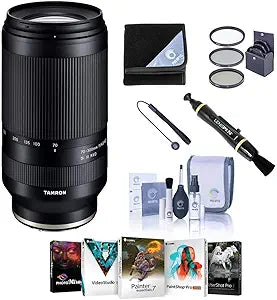 Tamron 70-300mm: f/4.5-6.3 Di III RXD Lens for Sony E + Kit