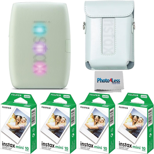 Fujifilm 810146892465 Instax Mini Link 3 Printer Bundle - Film & Case