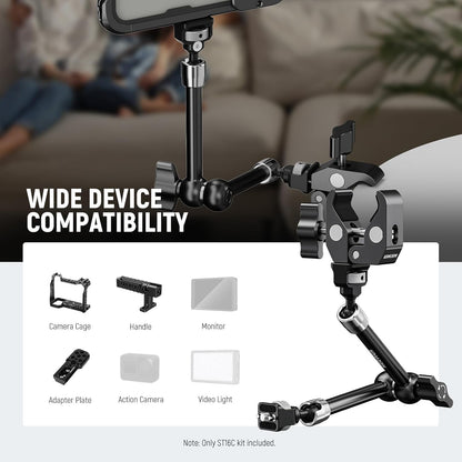 Neewer NW-MAGICARM 11" Articulating Magic Arm Clamp