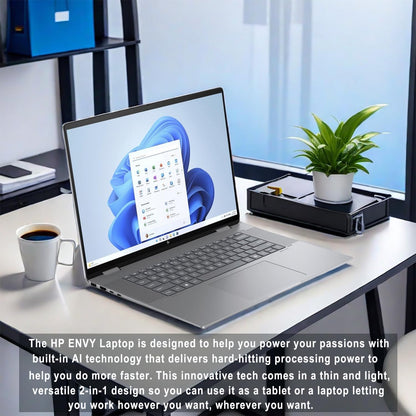 HP Envy x360 2-in-1 16" Touch Laptop Ryzen 7 - Gray