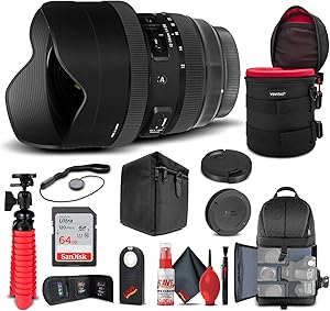 Sigma 205955 12-24mm f/4 Nikon Bundle