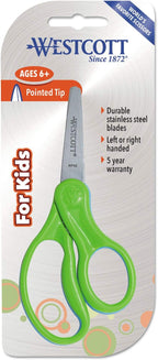 Westcott 13131 Kids Scissors 5-Inch Pointed Tip