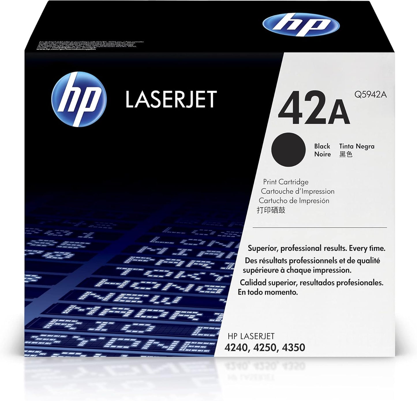 HP Q5942A 42A Black LaserJet Toner Cartridge