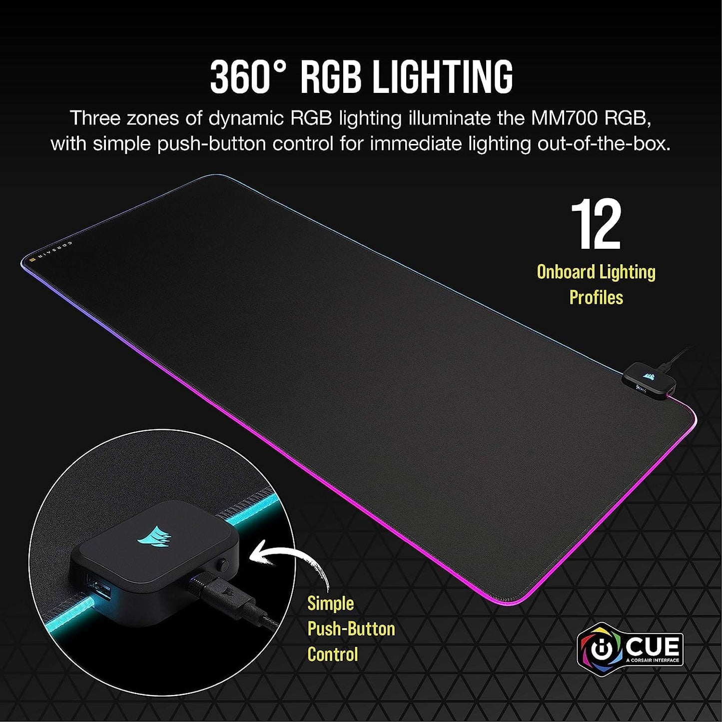 Corsair MM700 RGB Extended Gaming Mouse Pad