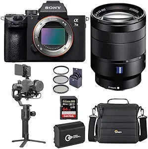 Sony Alpha a7 III Camera 24-70mm Lens Bundle