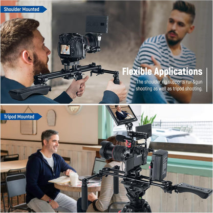 Neewer 10100580 Universal Camera Shoulder Mount Rig ST34