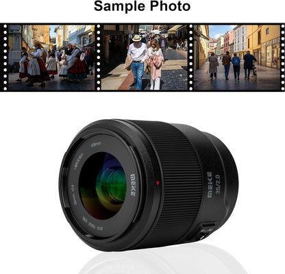 Meike 35mm F2.0 E-Mount Full Frame AF Lens