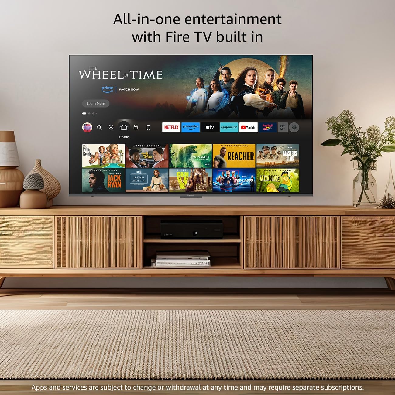 Panasonic TV-85W95AP 85-Inch Mini LED Fire TV