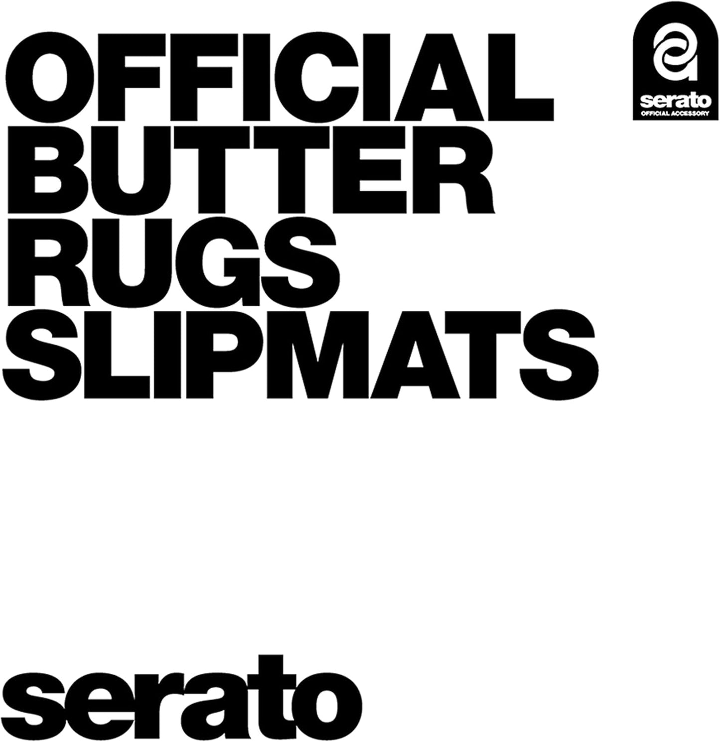 Serato OSA-SM-WHT-BR DJ Slipmat - White