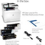 HP M479fdn Color Laserjet Pro Multifunction Printer (Renewed)