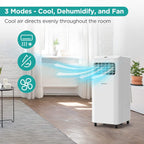 Hisense AP0621CR1W 6000 BTU Portable AC Renewed