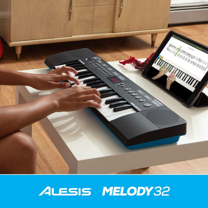 Alesis Melody 32 Beginner Keyboard - 32 Keys with Learning Software