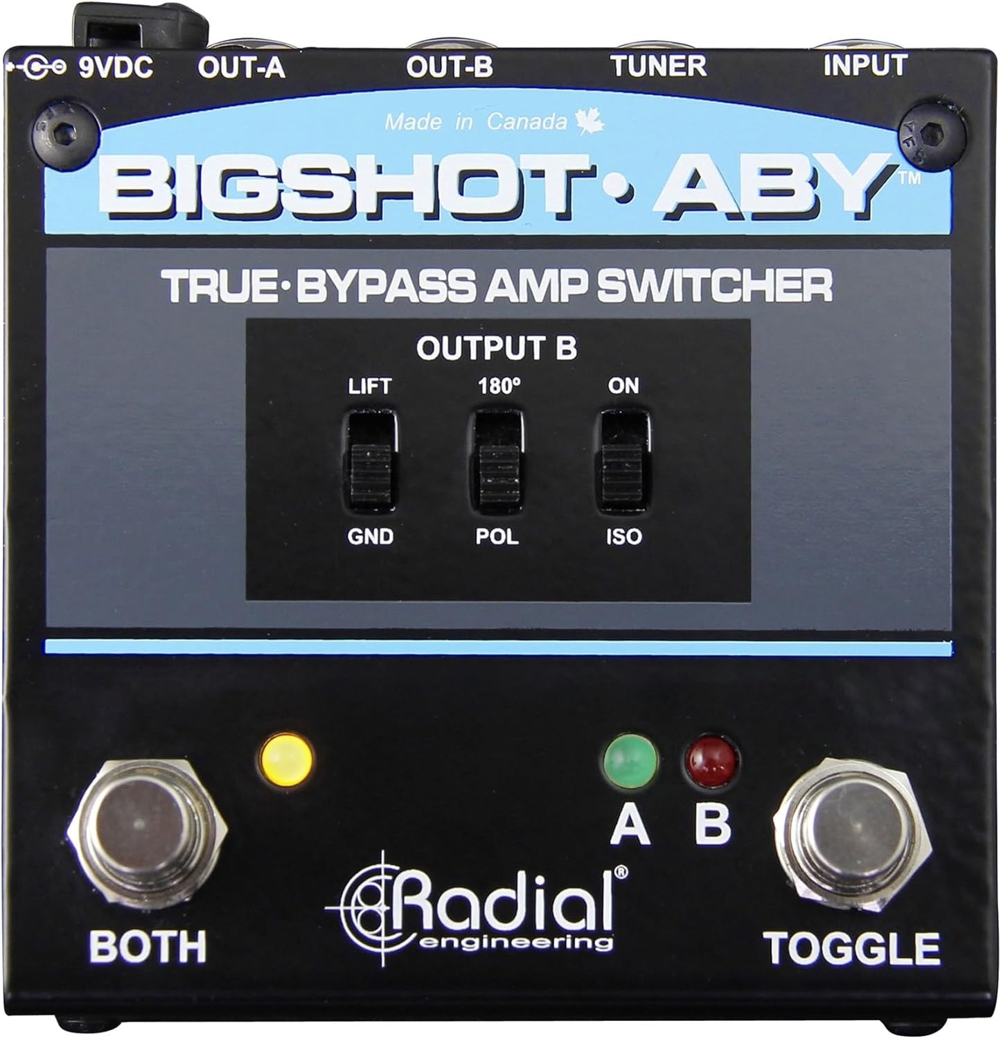 Radial Engineering BigShot ABY Passive Amp Switcher