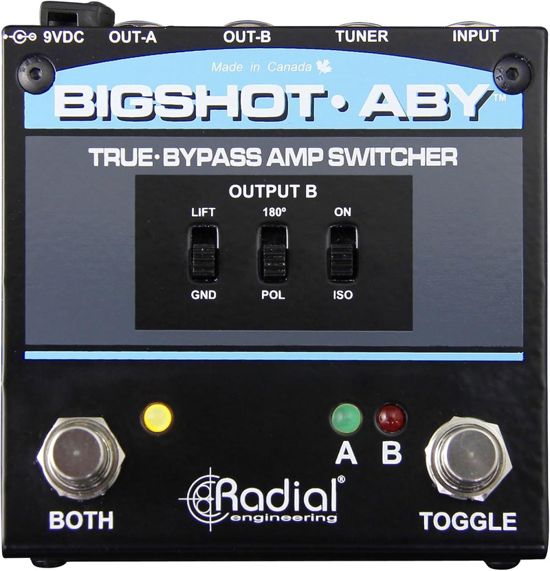 Radial Engineering BigShot ABY Passive Amp Switcher — main product image