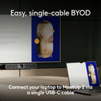 Logitech 952-000195 Active USB Cable for MeetUp 2