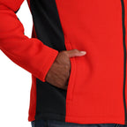 Spyder Bandit Hybrid Full Zip Mid Layer Jacket