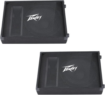 Peavey PEV13-570670 PV15M Pro Audio Stage Monitor Pair