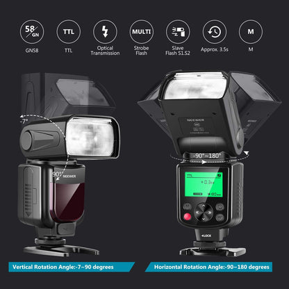 Neewer 750II TTL Camera Flash Speedlite Nikon