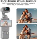 Neewer 10103763 0.75X Wide Angle Lens DJI Pocket 3