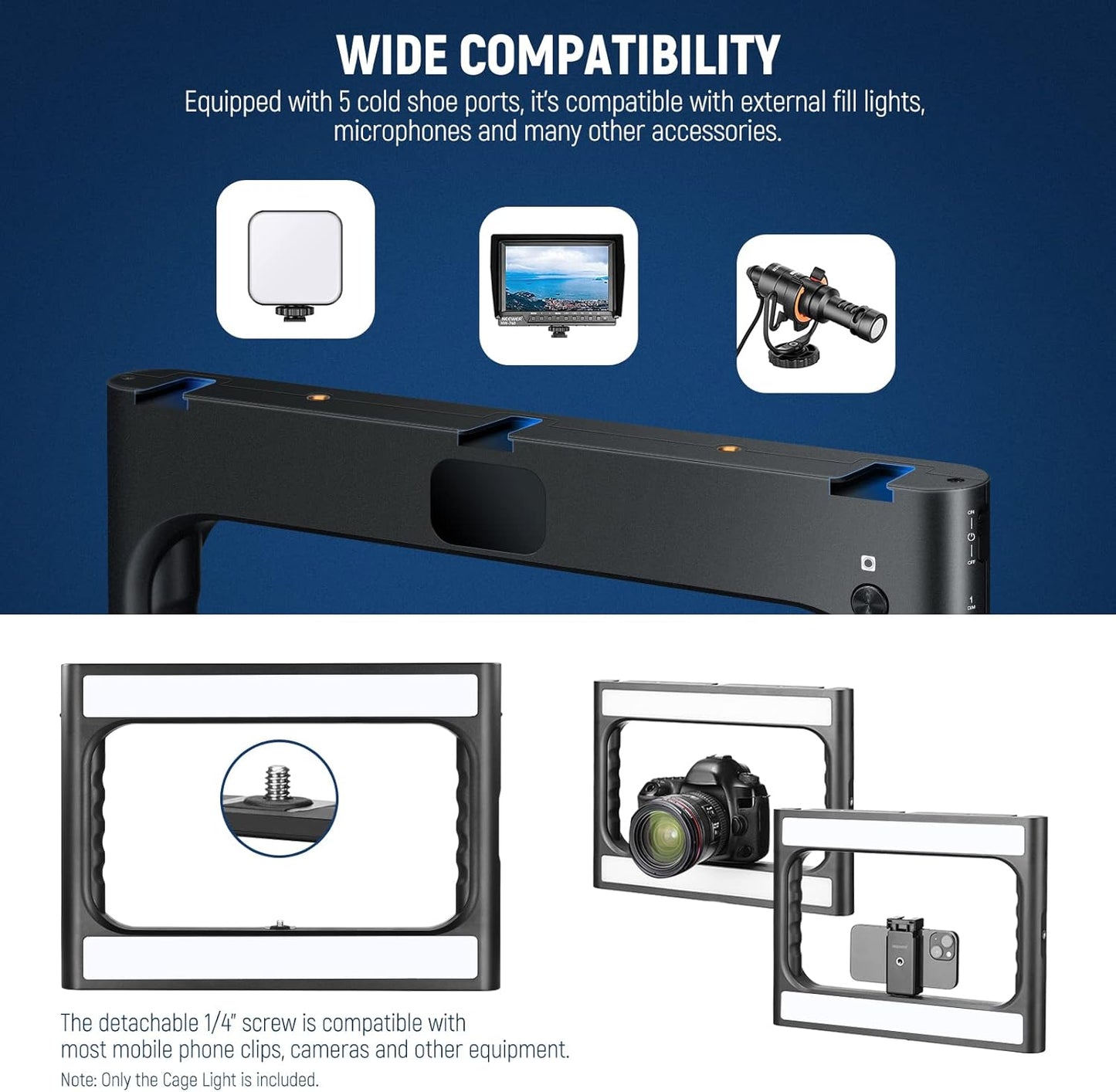 Neewer 10102073 Smartphone Video Rig Light Kit