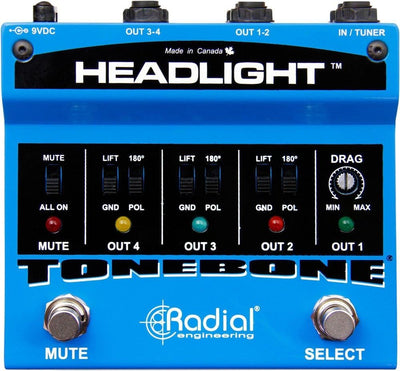 Radial Engineering R800-7096 Headlight Guitar Amp Selector