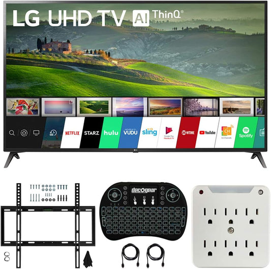 LG E3LG70UM6970 70" HDR 4K UHD Smart LED TV Bundle